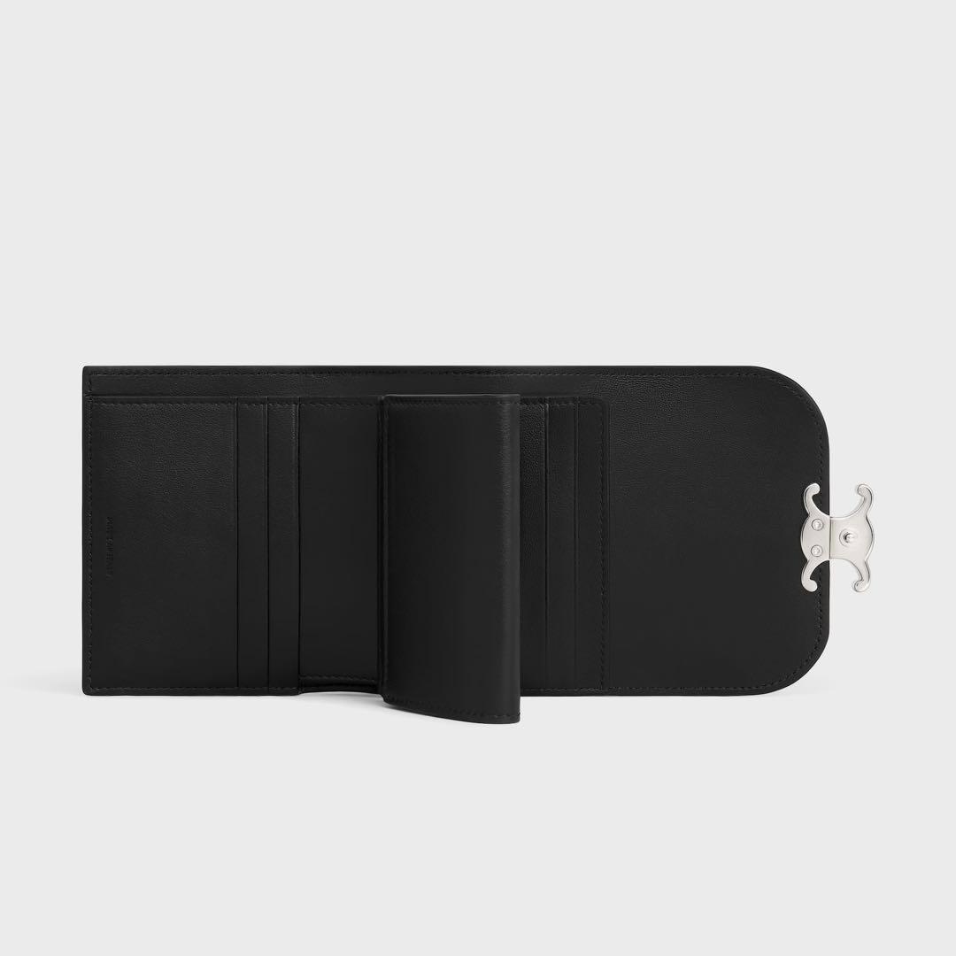 【新品】 CELINE セリーヌ スモール フラップウォレット トリオンフ 財布