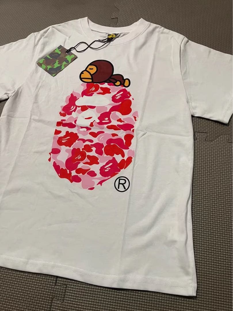 BAPE リップ柄 Tシャツ Mサイズ