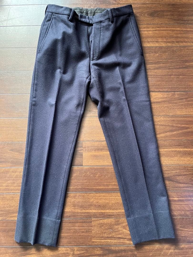 ネイビー ダブルブレストジャケットセットアップ
