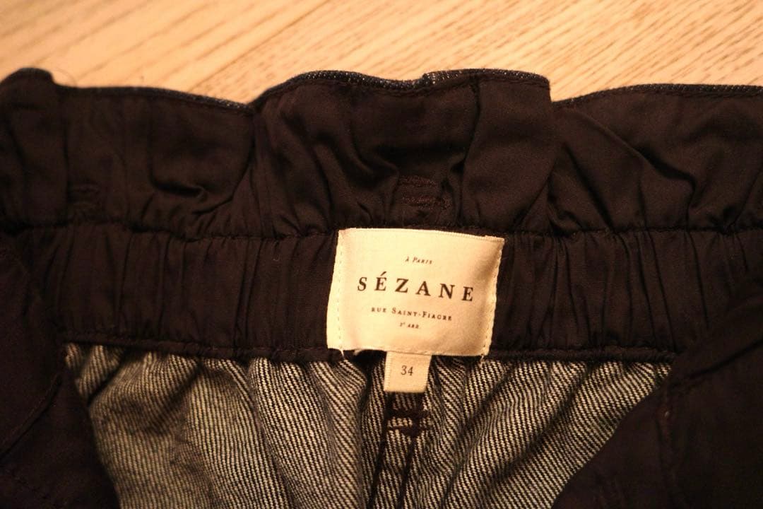 Sézane Jones パンツ インディゴ デニム 34 新品タグ付き