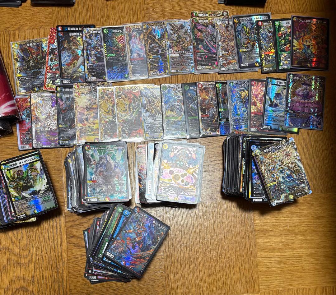 デュエマ引退品、まとめ売り、5デッキ、プレイマット