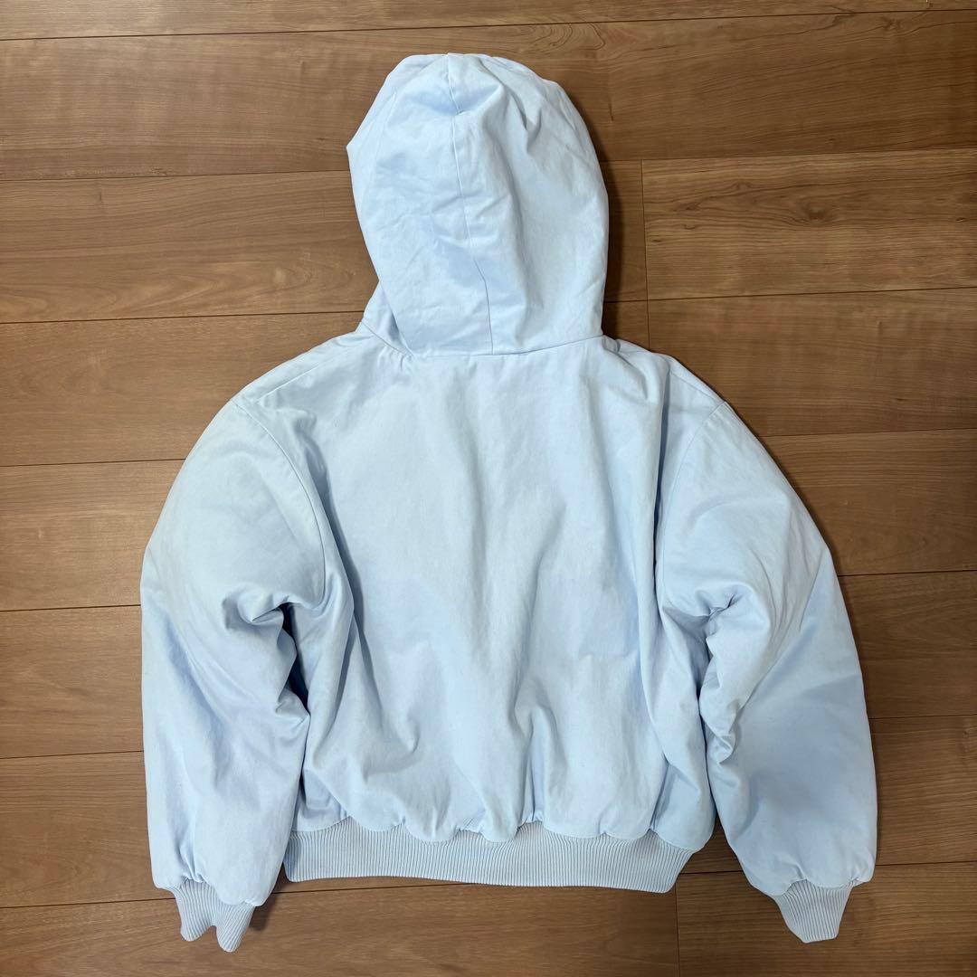 新品未使用 BLESSU ACTIVE ZIP UP PARKA ライトブルー