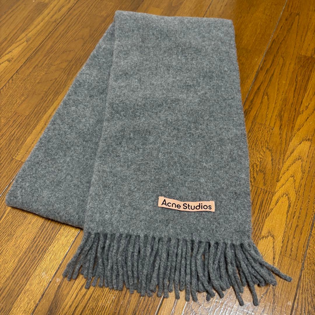 【即日発送】Acne Studios マフラー グレー