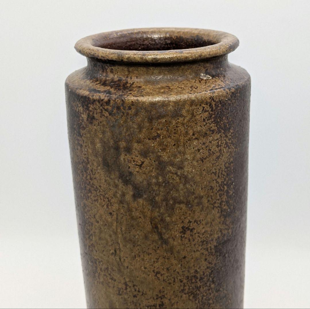 宮崎楽陽 備前焼 花生 花器 花瓶 花入 フラワーベース 置物 華道具 茶道具