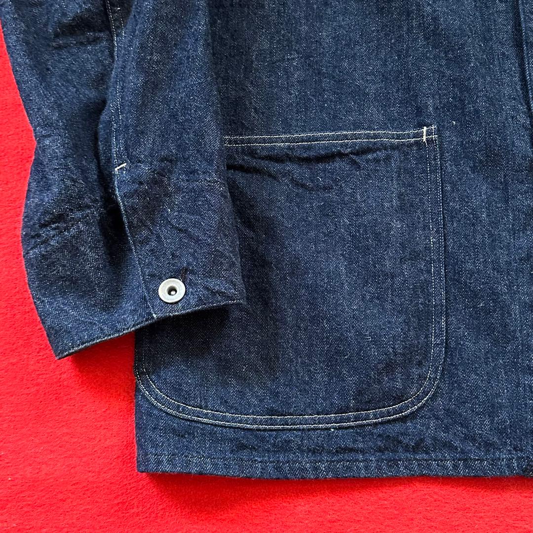 コモリ COMOLI デニム ワーク ジャケット カバーオール2