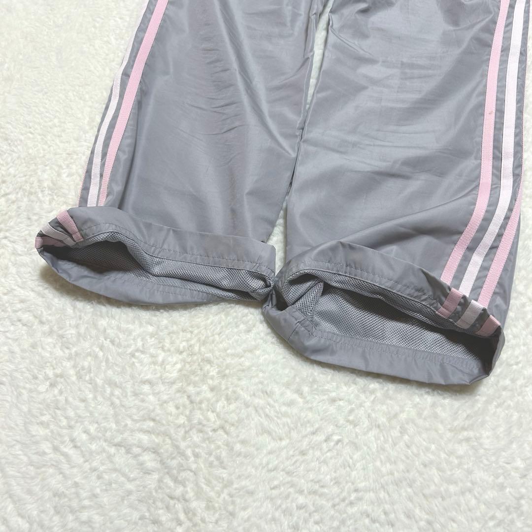 00s adidas ウインドブレーカー セットアップ y2k 白/灰 M