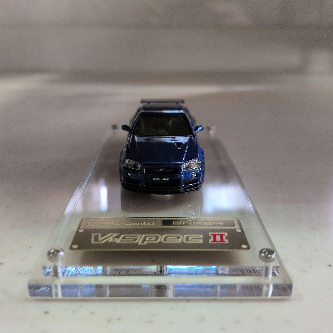 イグニッションモデル 1/64 BNR34 V-SpecII
