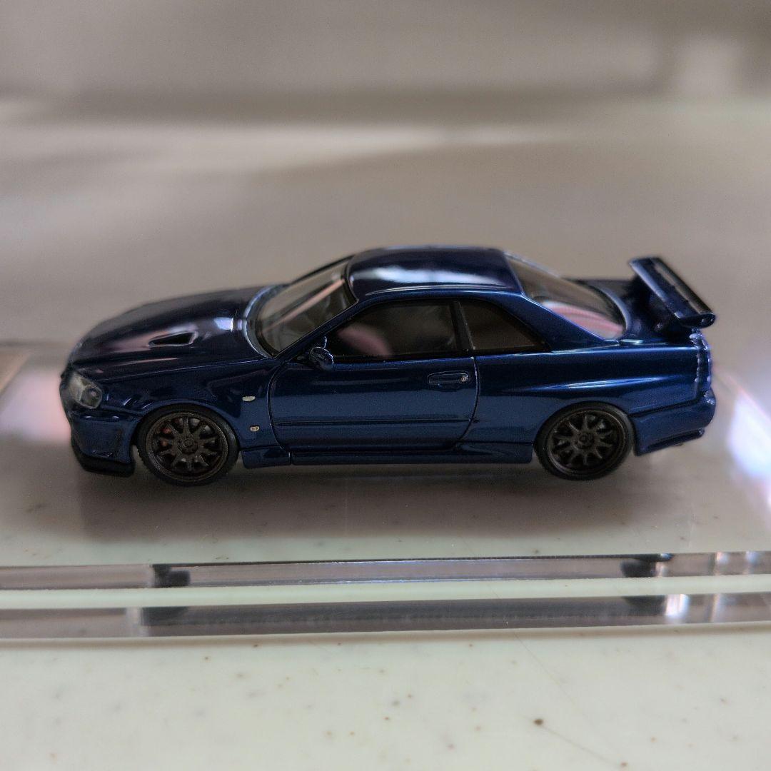 イグニッションモデル 1/64 BNR34 V-SpecII
