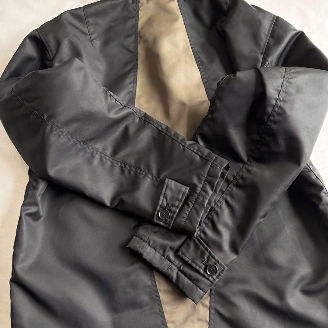 ジャケット・アウター 00s MILKBOY cross design nylon JKT BLK