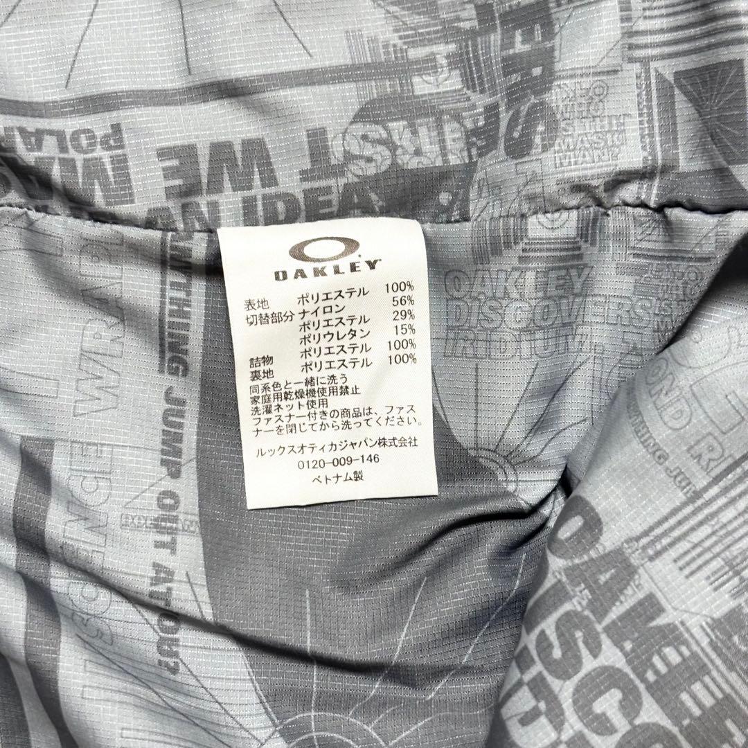【美品】　Oakley 中綿　キルティングジャケット　オークリー　ブルゾン　XL