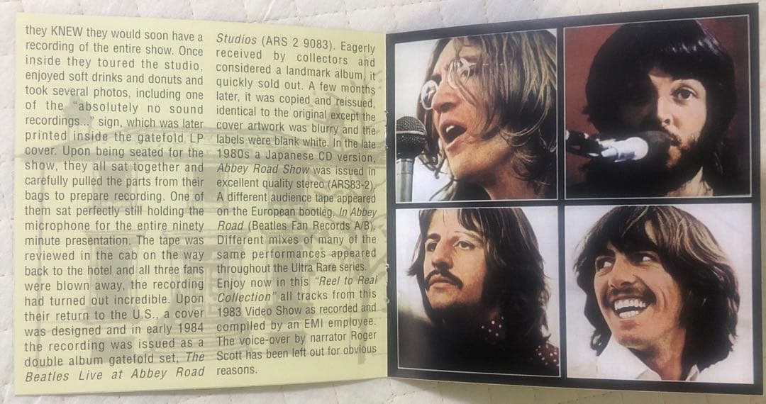 洋楽 The Beatles / Abbey Road Video Show 1983