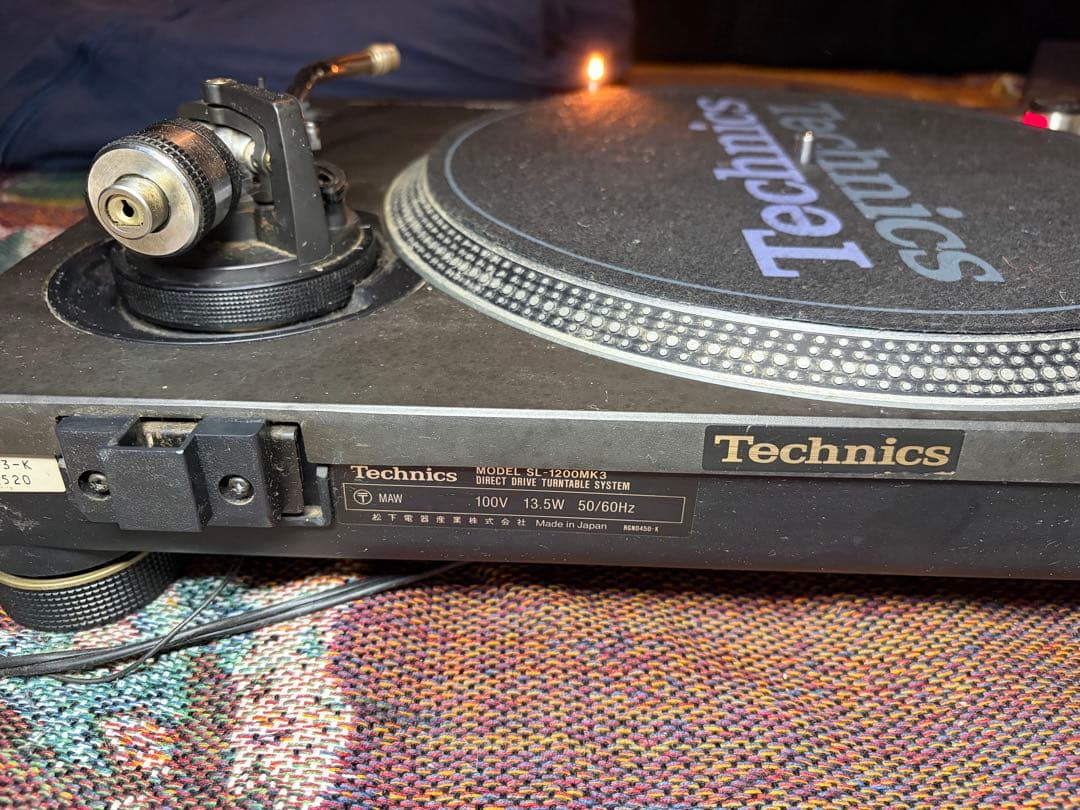 Technics SL-1200MK3 ターンテーブル