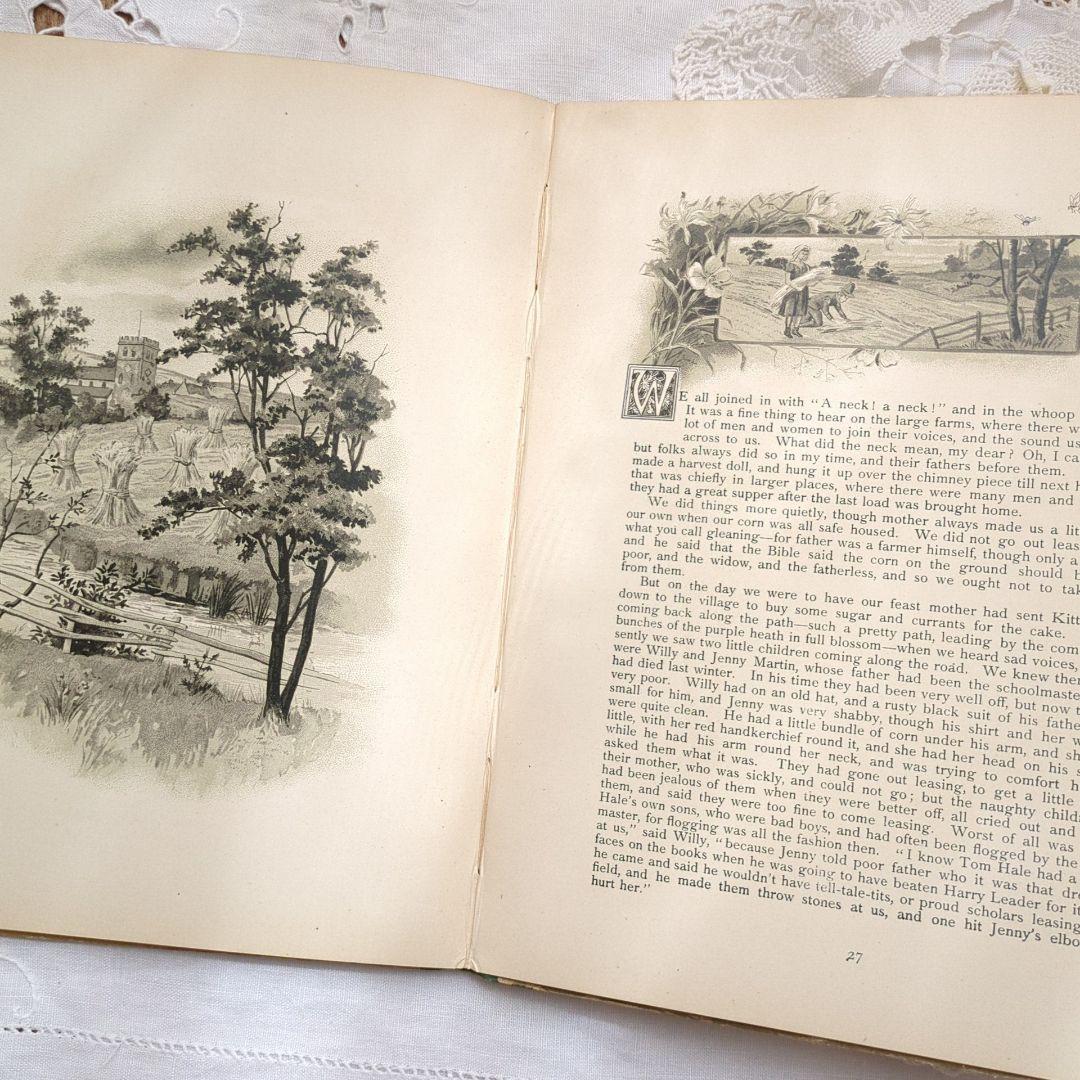 稀少1888アンティーク絵本 児童書 洋書古書 ヴィクトリアン 初版本 イギリス
