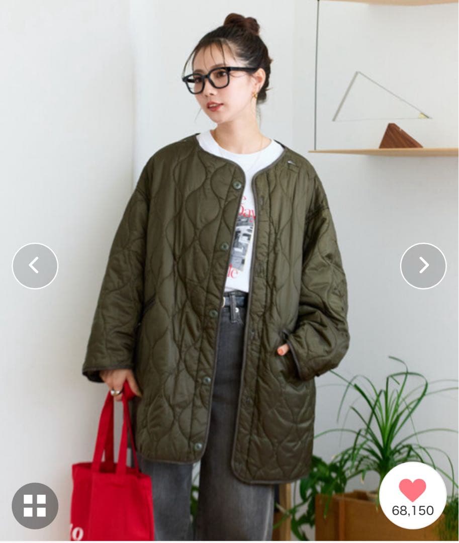 新品同様FREAKS’ STORE モッズコート キルトライナー 3WAY