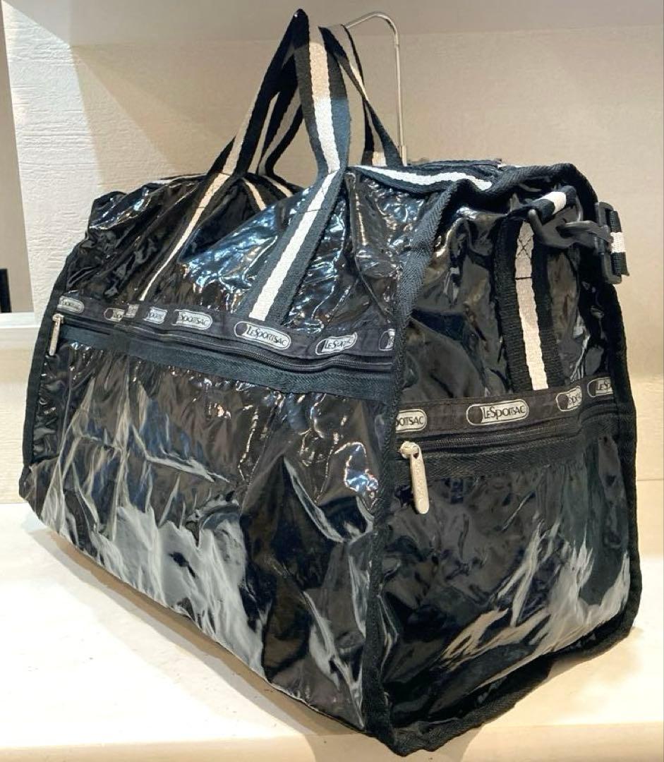 【美品】LeSportsac ボストンバッグ 2way 黒