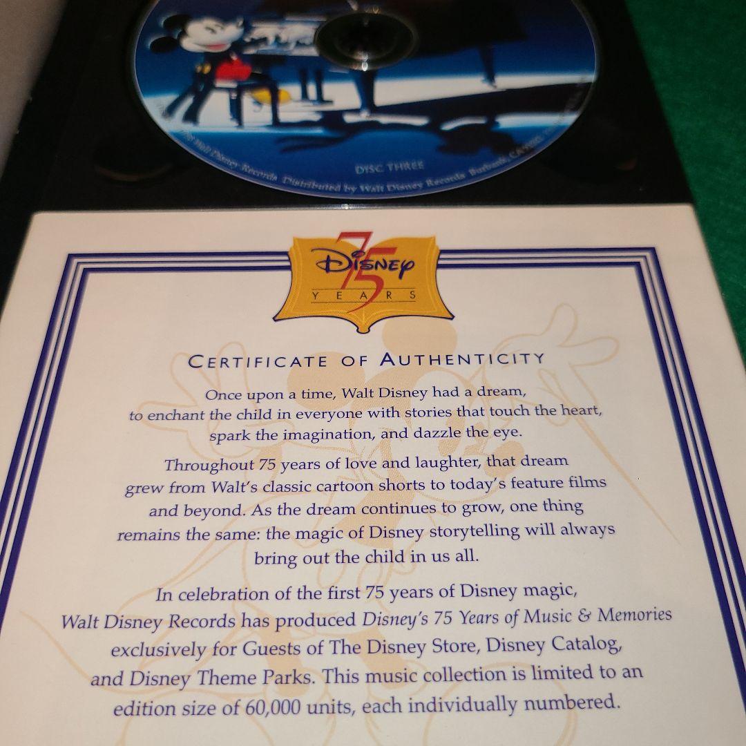 キッズ・ファミリー Disney's 75 Years Of Music & Memories