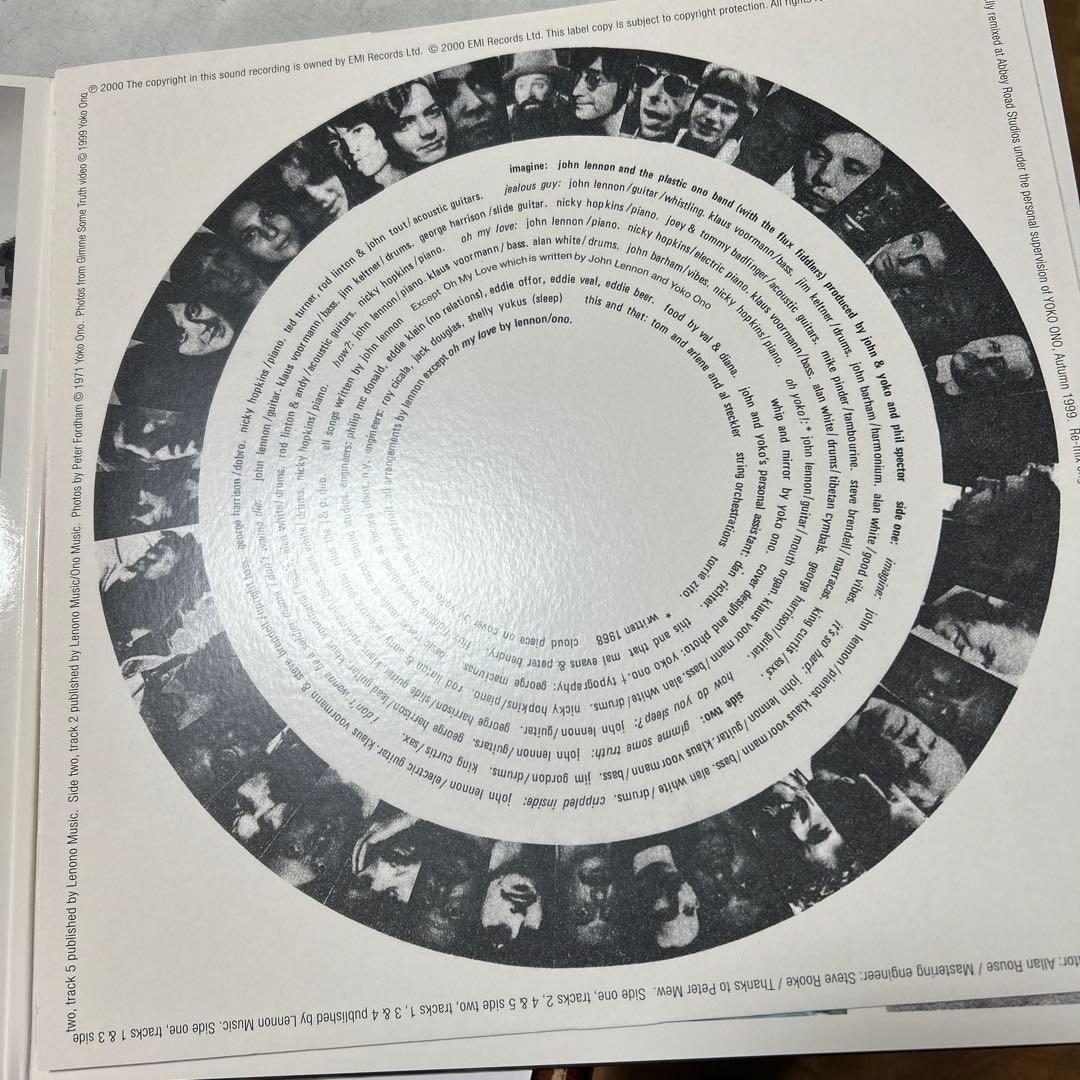 ジョンレノン／2000年UK・EU盤／開封済・新品／ピカピカ／beatles