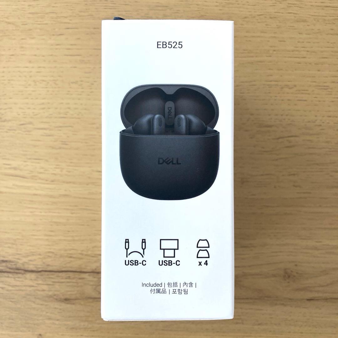DELLワイヤレスイヤホン　ブラック　新品未使用