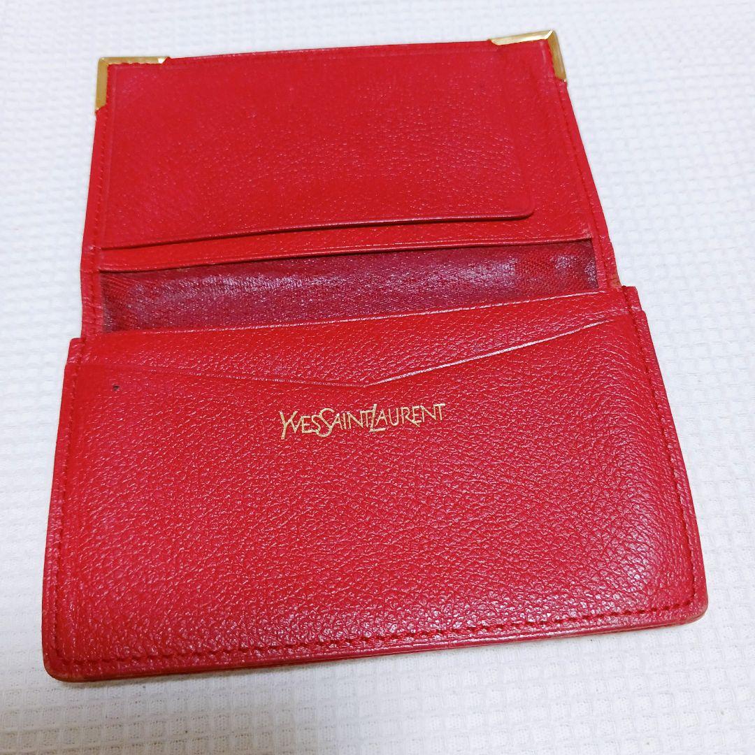 YVES SAINT LAURENT　イヴサンローラン　名刺入れ　カードケース