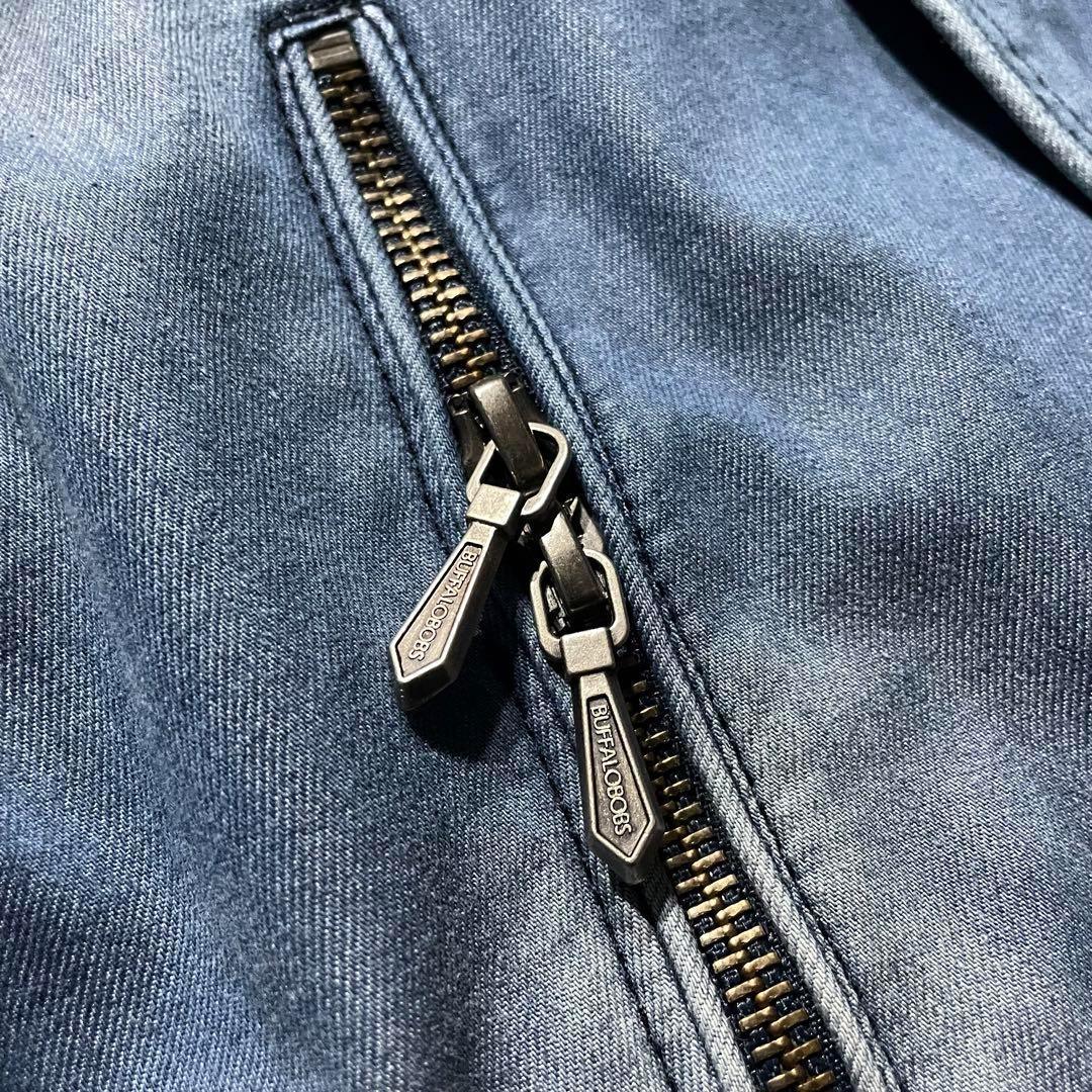 ジャケット・アウター BUFFALO BOBS denim fur military down Y2K