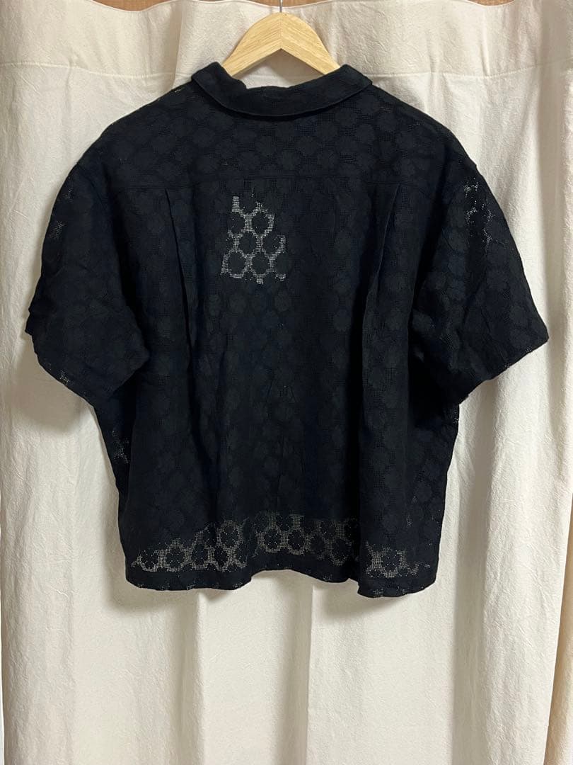 knaページ新品・未使用〖INDIA INDUSTRY〗レース ブラック
