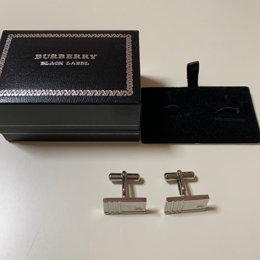BURBERRY BLACK LABBL バーバリー　ブラックレーベル　カフス