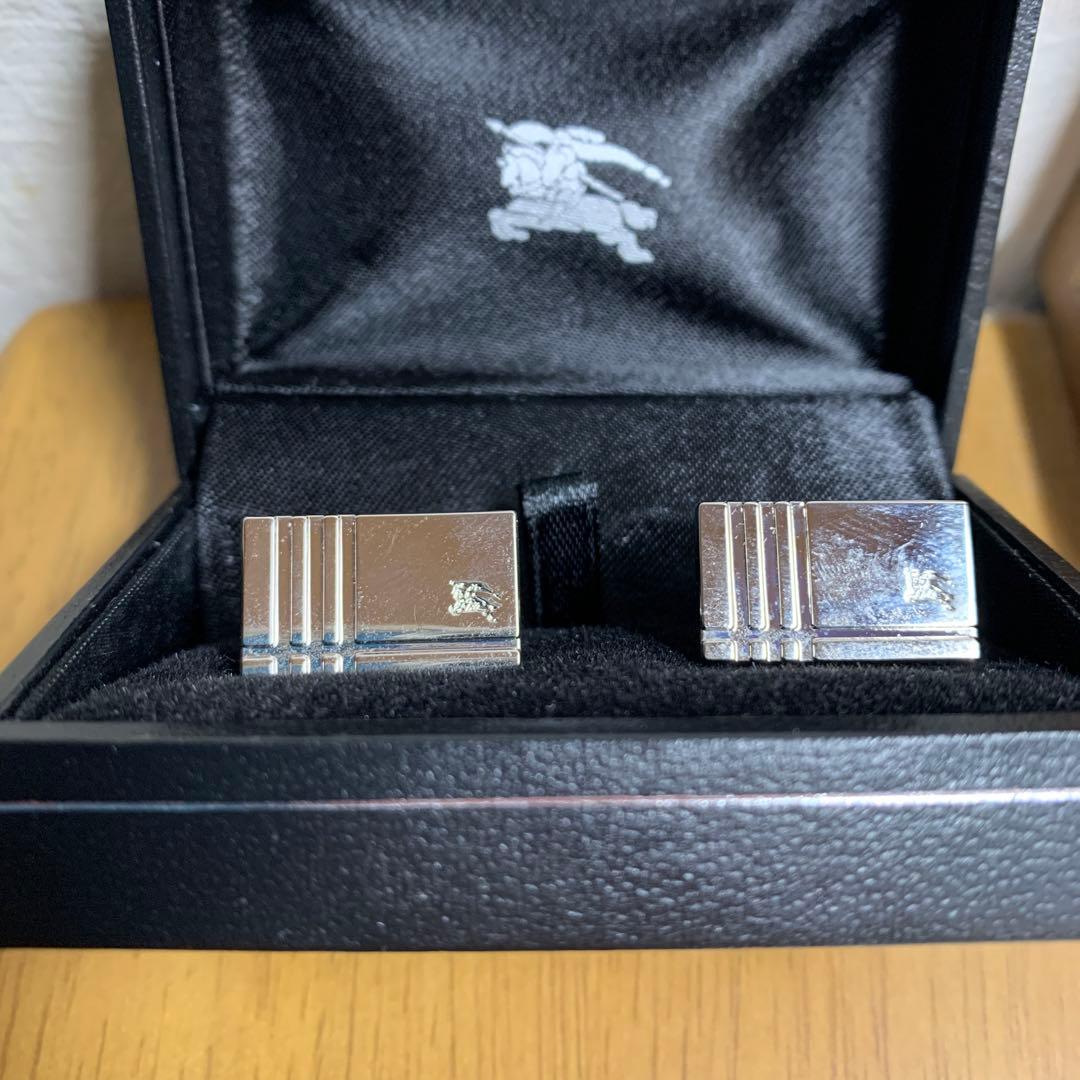 BURBERRY BLACK LABBL バーバリー　ブラックレーベル　カフス