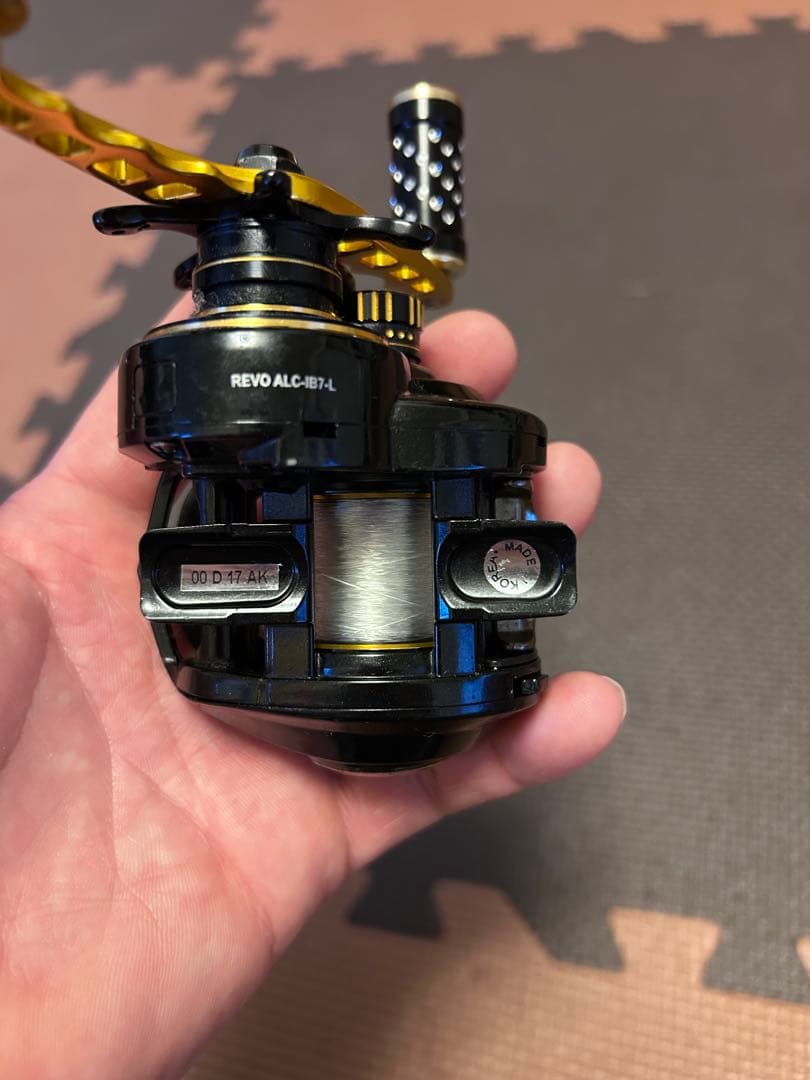 レボ ALC IB 7 AbuGarcia 社外 100mmハンドル