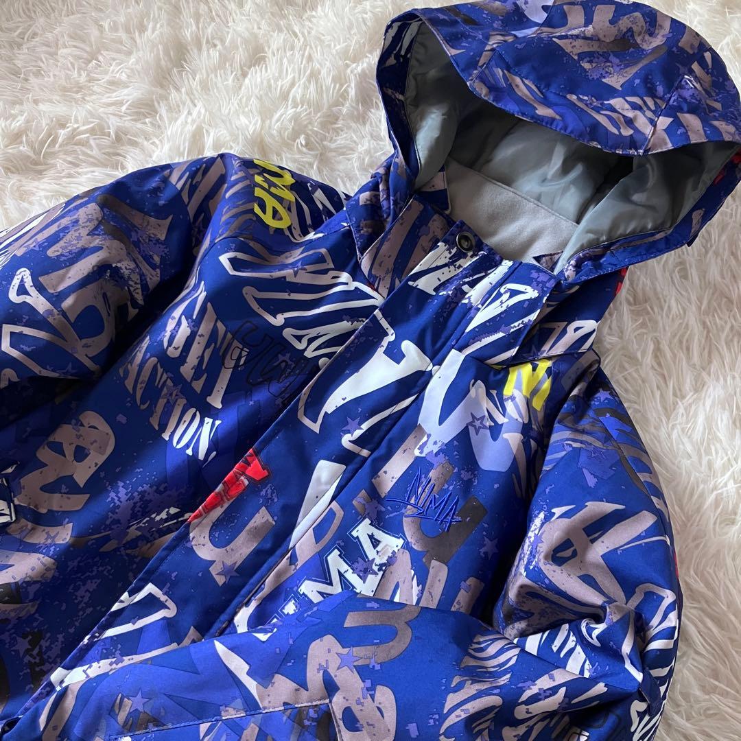#B6✨NIMA✨スキー スノボ ウェア 上下 140 キッズ 雪遊び