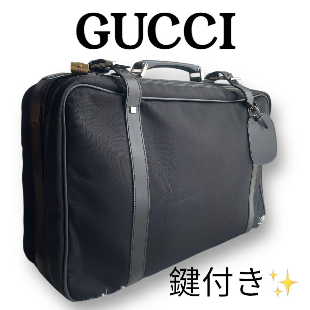希少✨GUCCI グッチボストンバッグ トラベルバッグ スーツケース メンズ