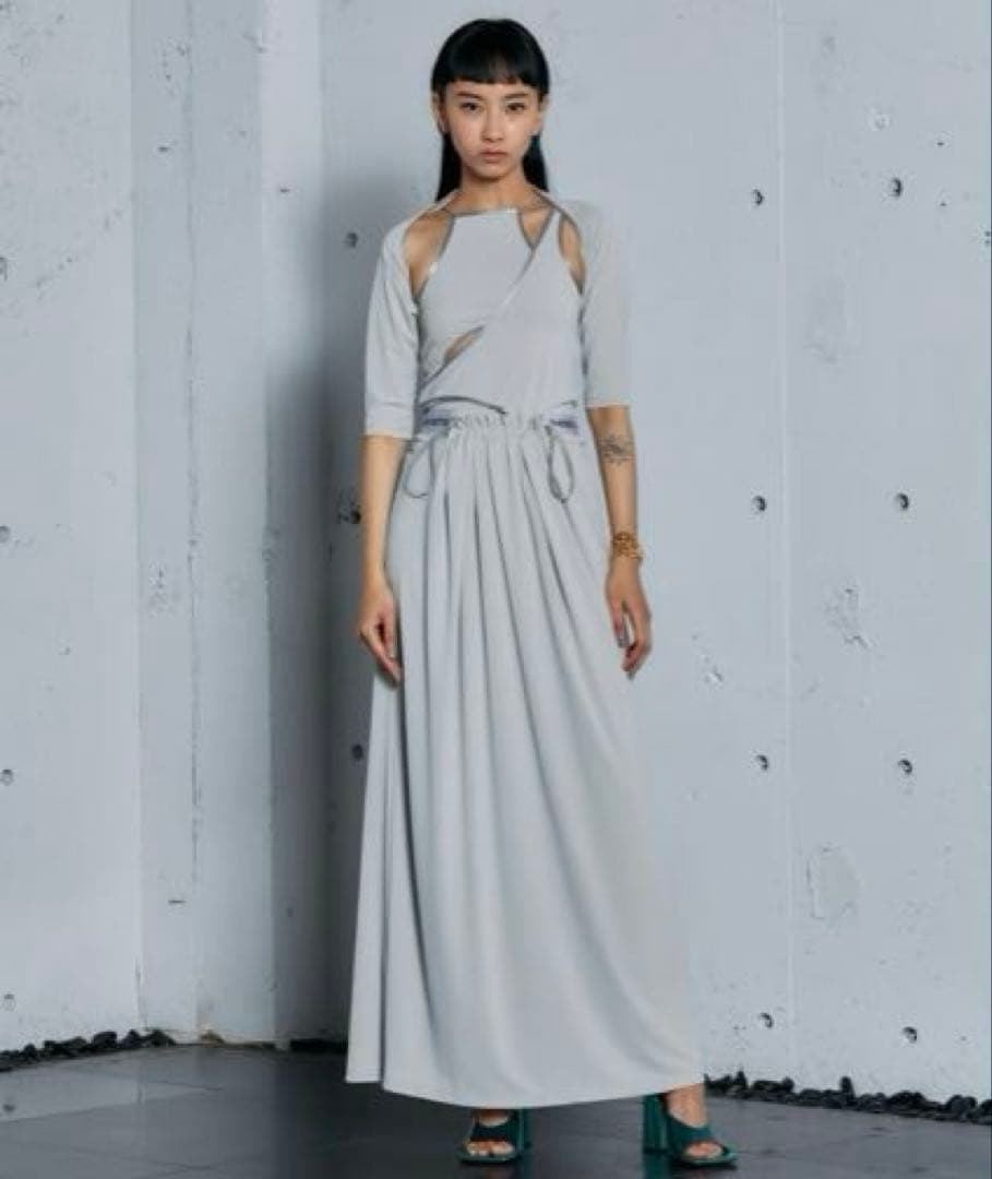 スカート THINGS THAT MATTER/CUTTING NARROW SKIRT
