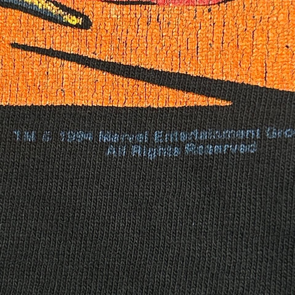 西*8様 90s USA製　マーベル　X-MEN ガンビット　Tシャツ　ブラック