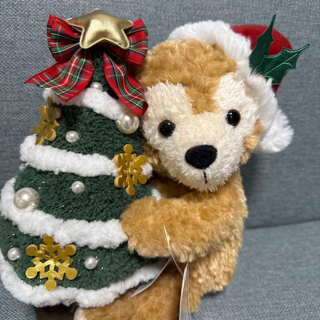 新品未使用　ダッフィー　クリスマスツリー　ぬいぐるみ