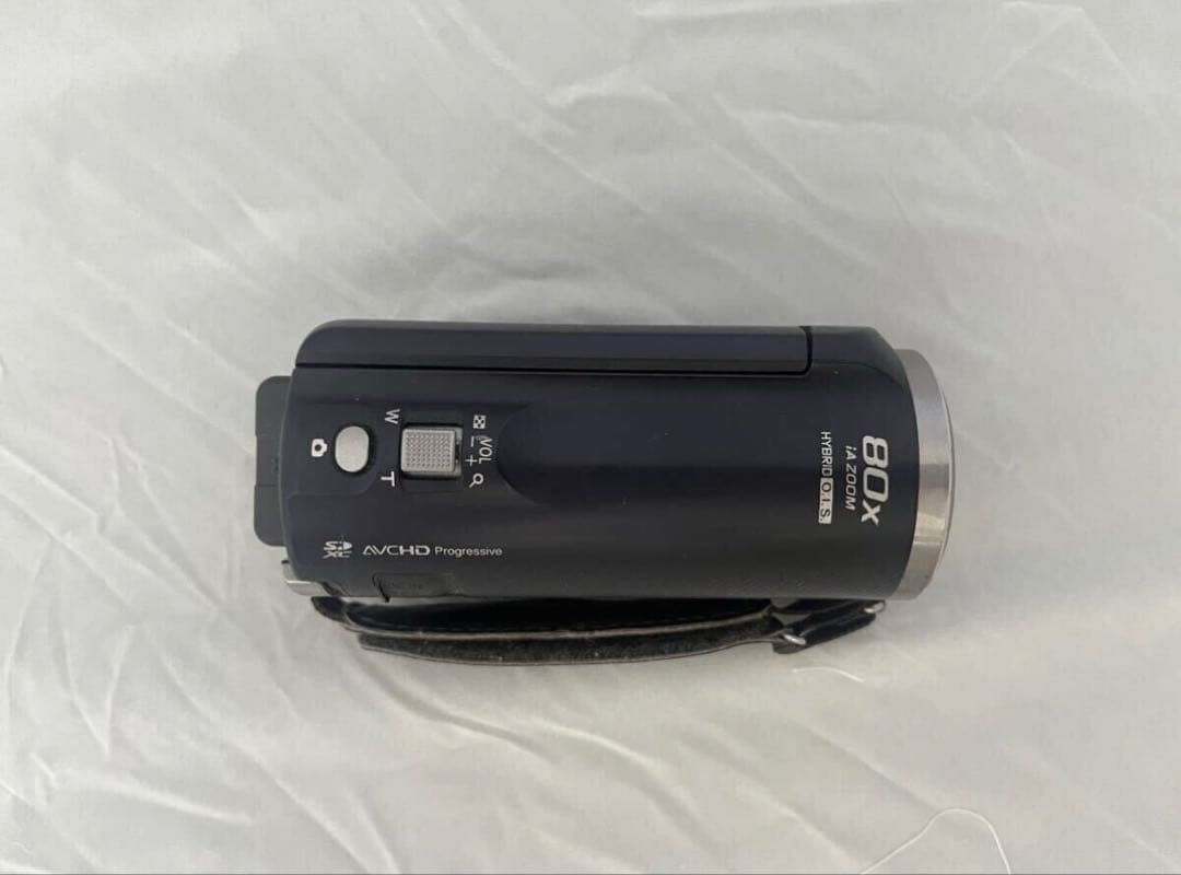 [実用美品] Panasonic HC-V520M ビデオカメラ ダークネイビー