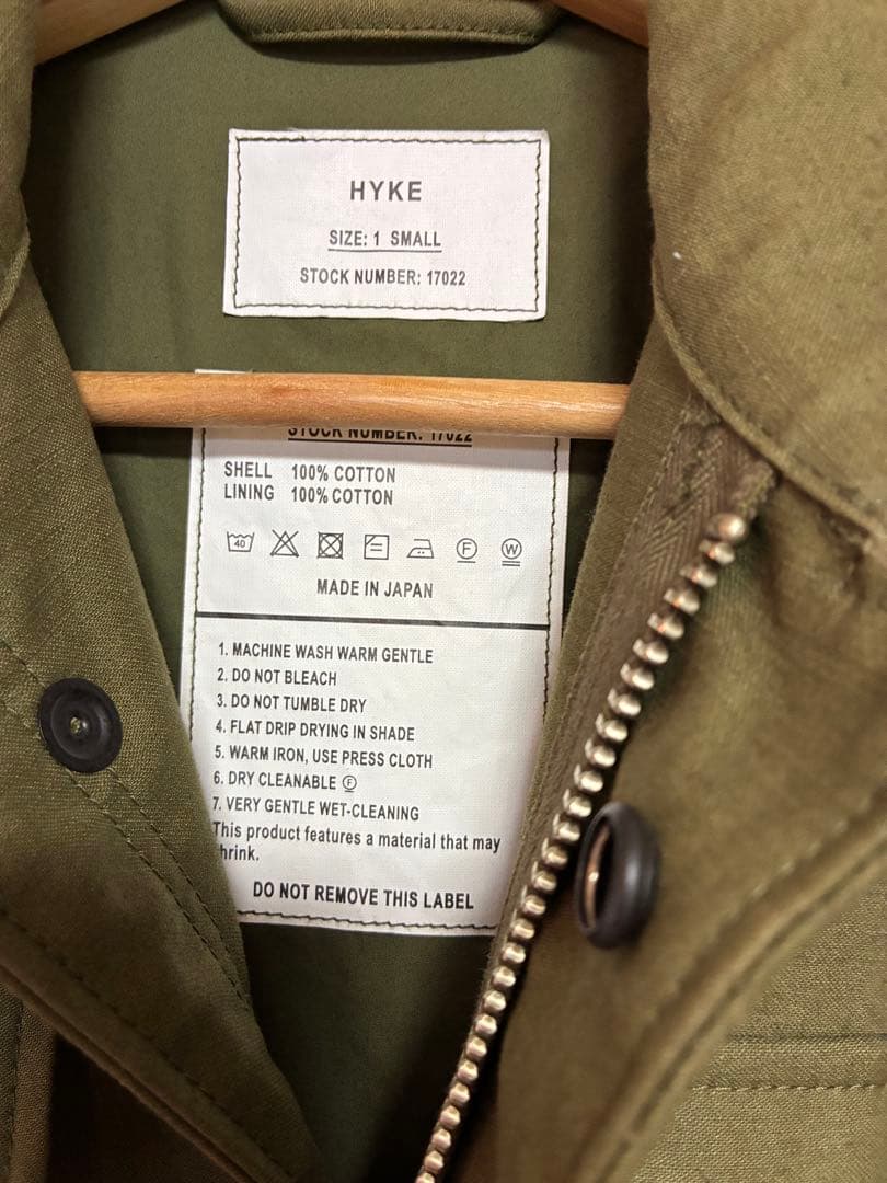 【nikatin】HYKE /M-51 TYPE FIELD JACKET