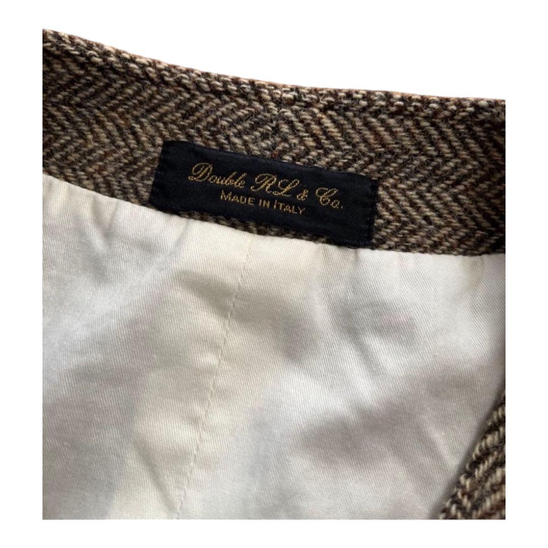 RRL ダブルアールエル ヘリンボーン ツイード ベストダブルアールエル