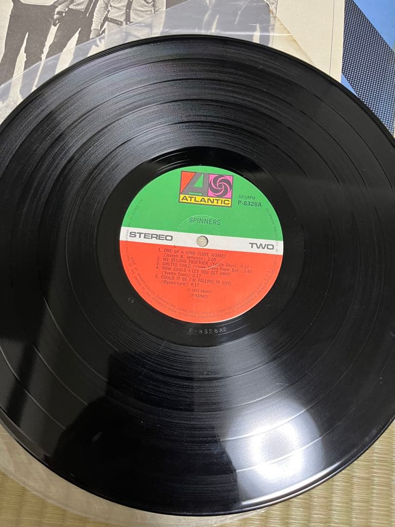 ソウル　日本盤LPレコード2枚セット　マーヴィン・ゲイ　スピナーズ　soul