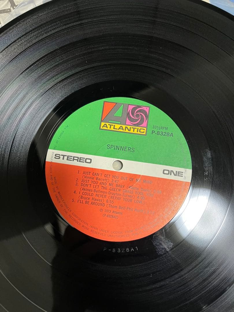ソウル　日本盤LPレコード2枚セット　マーヴィン・ゲイ　スピナーズ　soul