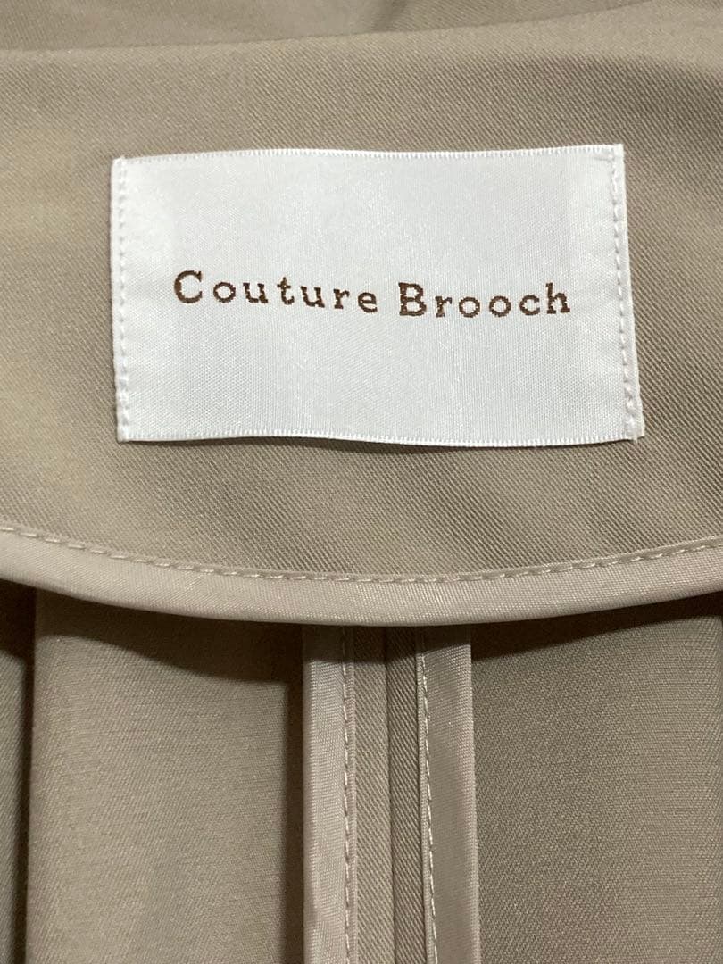【新品】couture brooch キャンディースリーブロングトレンチコート