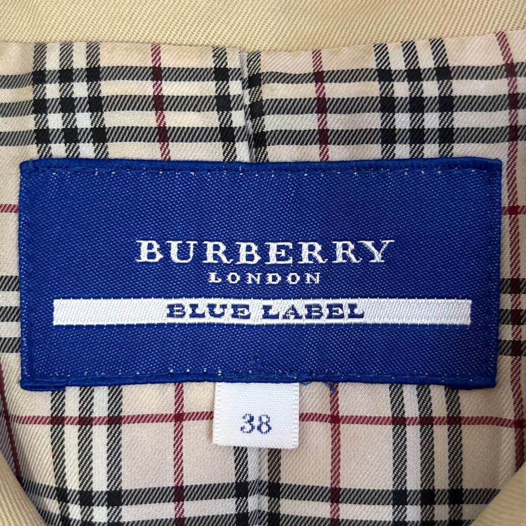 Burberry Blue Label トレンチコート ベージュ ノバチェック