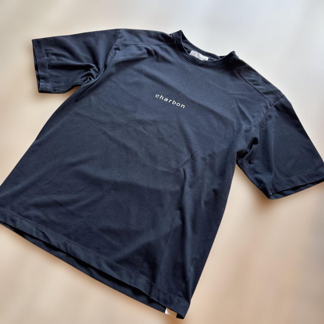 charbon ロゴ Tシャツ
