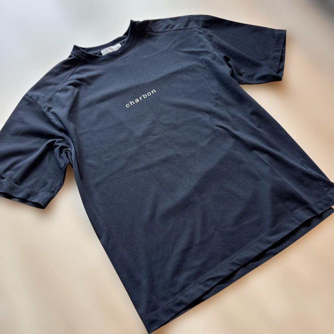 charbon ロゴ Tシャツ