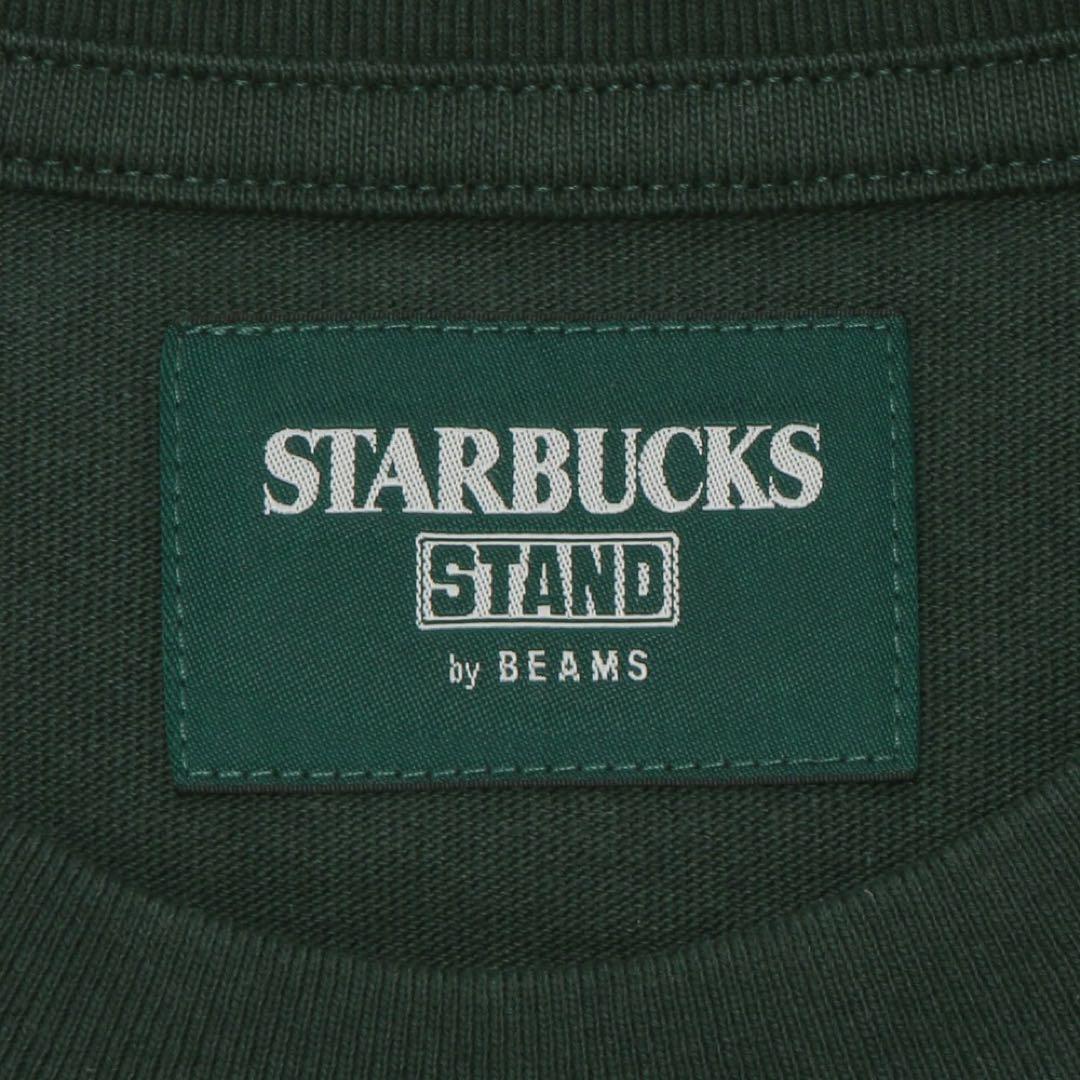 STARBUCKS BEAMS トミカ トラック Tシャツ A GREEN XL