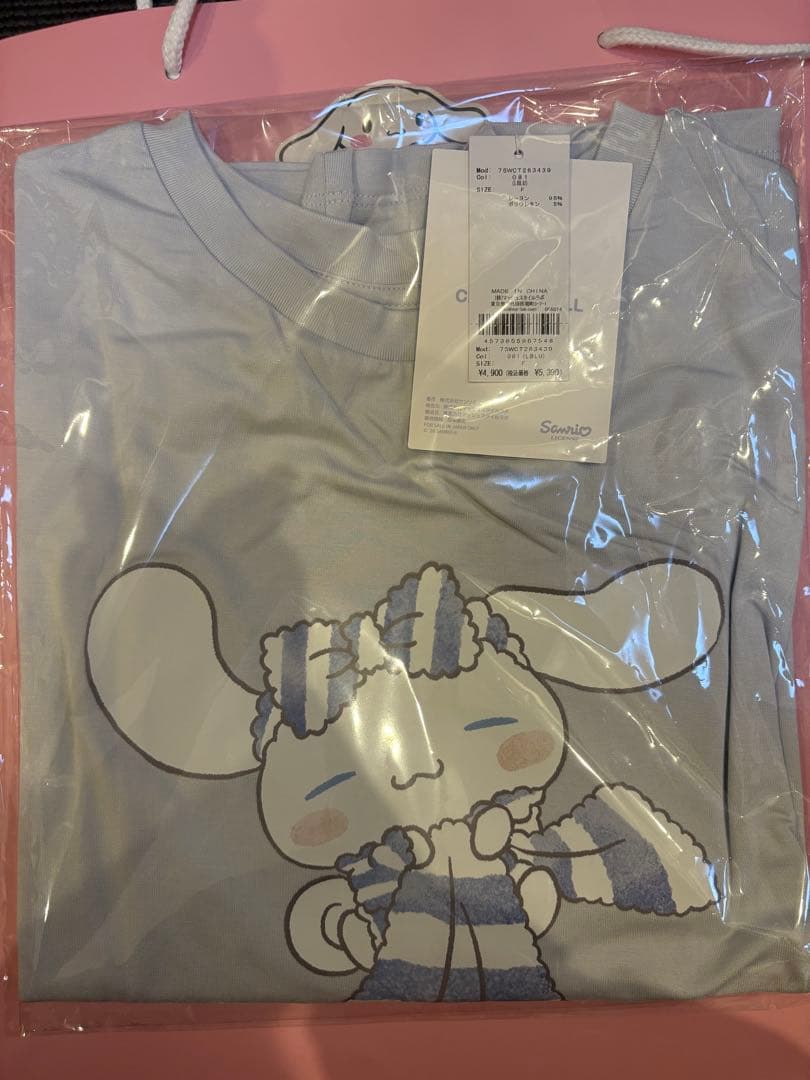 サンリオハウス ジェラートピケ Tシャツ シナモロール シナモン