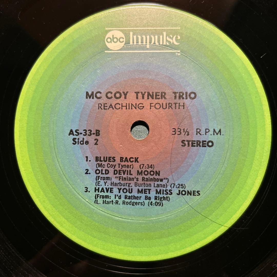 洋楽 McCoy Tyner Trio - Reaching Fourth US