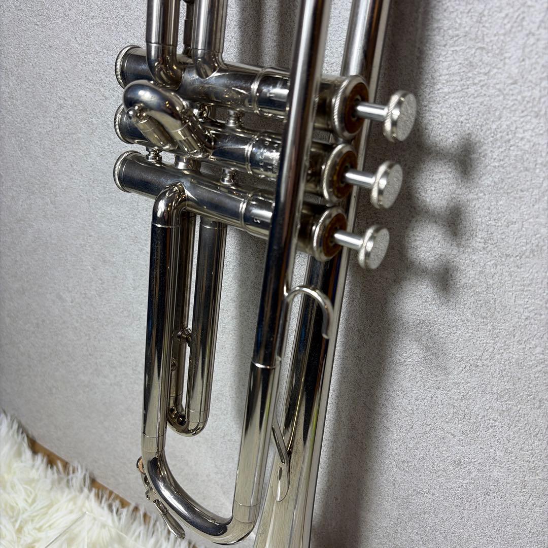 【美品】YAMAHA　YTR-135 B♭トランペット ニッケルメッキ　シルバー