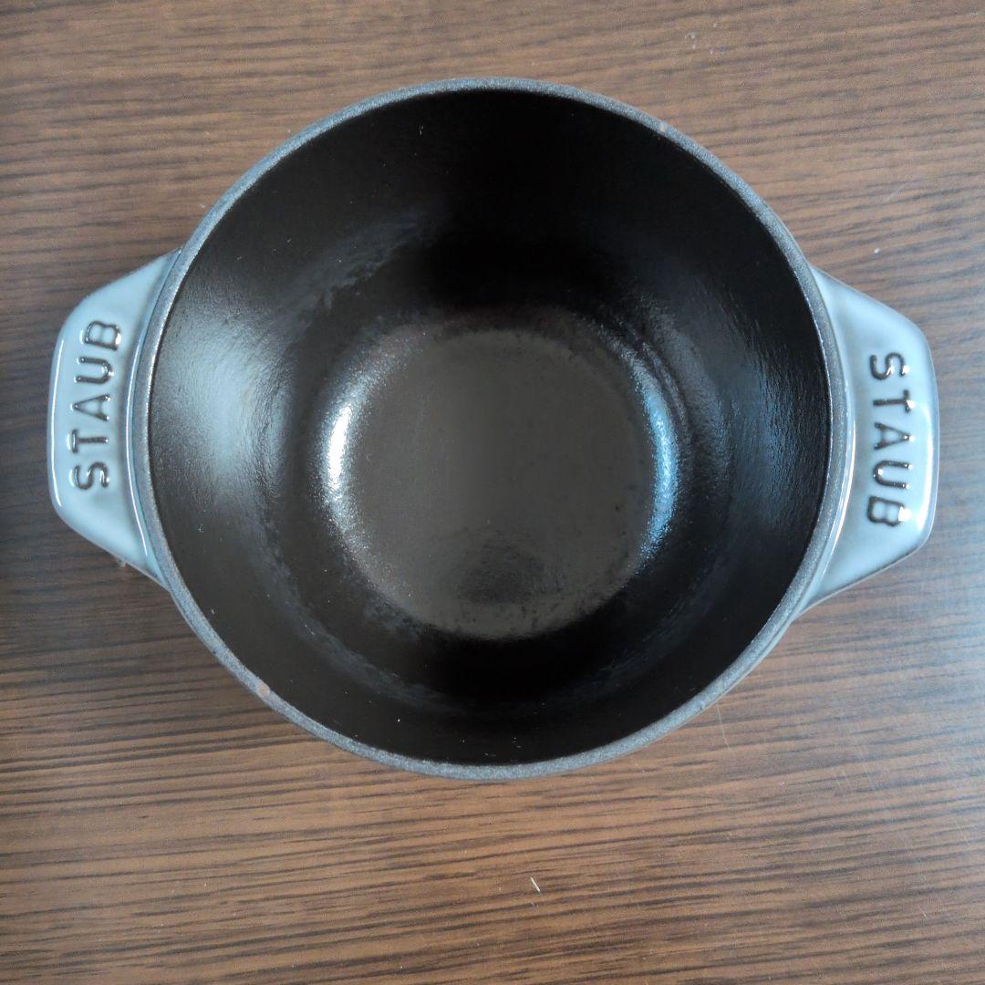 staubラココットde GOHANグレーS12cm