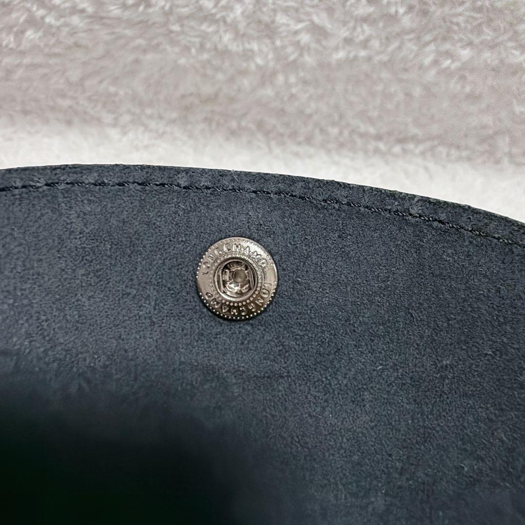 【未使用】LONGCHAMP ボストンバッグ ブラック グリーン1625 XL
