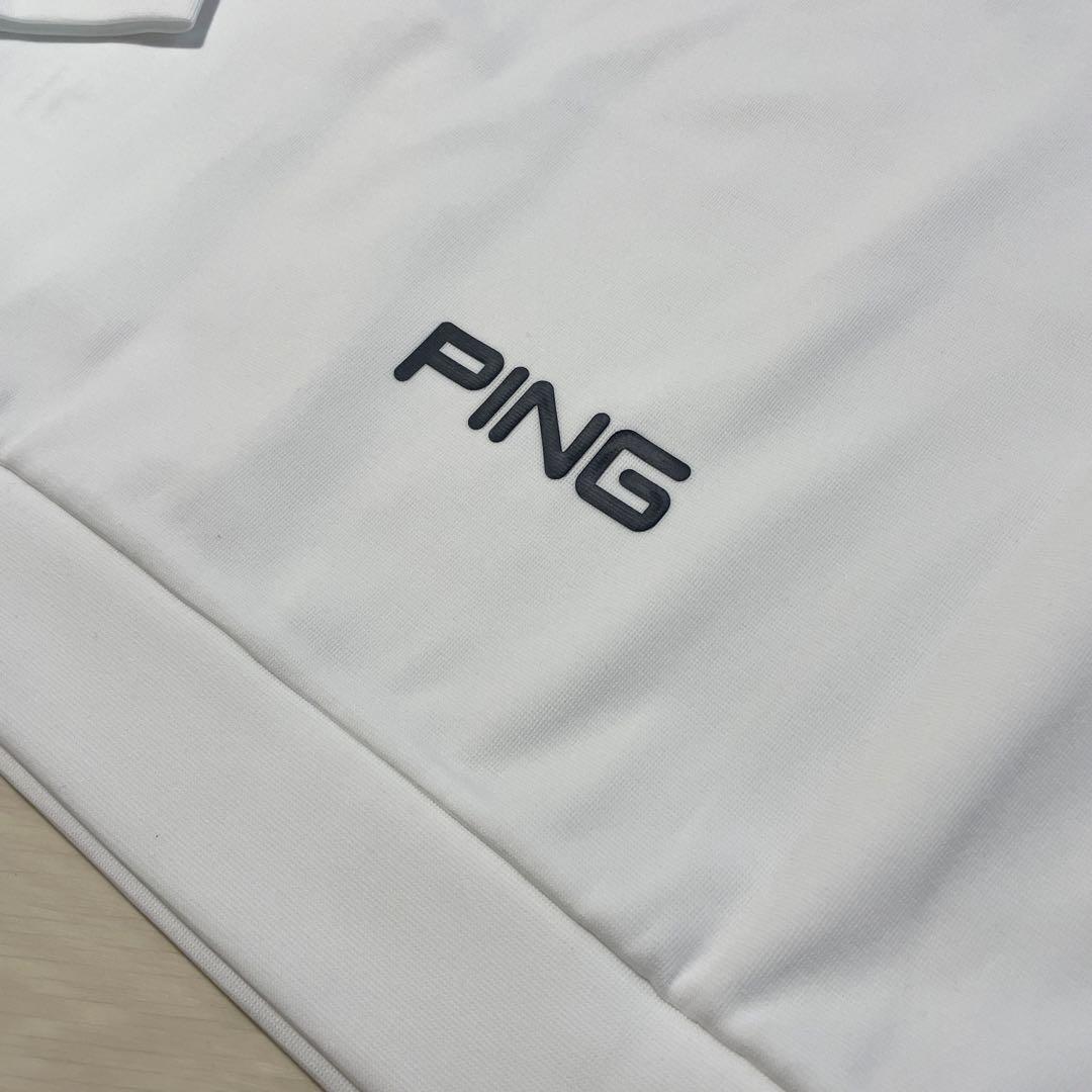 PING ゴルフ 長袖シャツ 秋 冬 24FWハーフジップ ハイネック シャツ