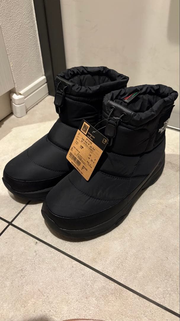 THE NORTH FACE ヌプシ ブーティ ウォータープルーフ ロゴ